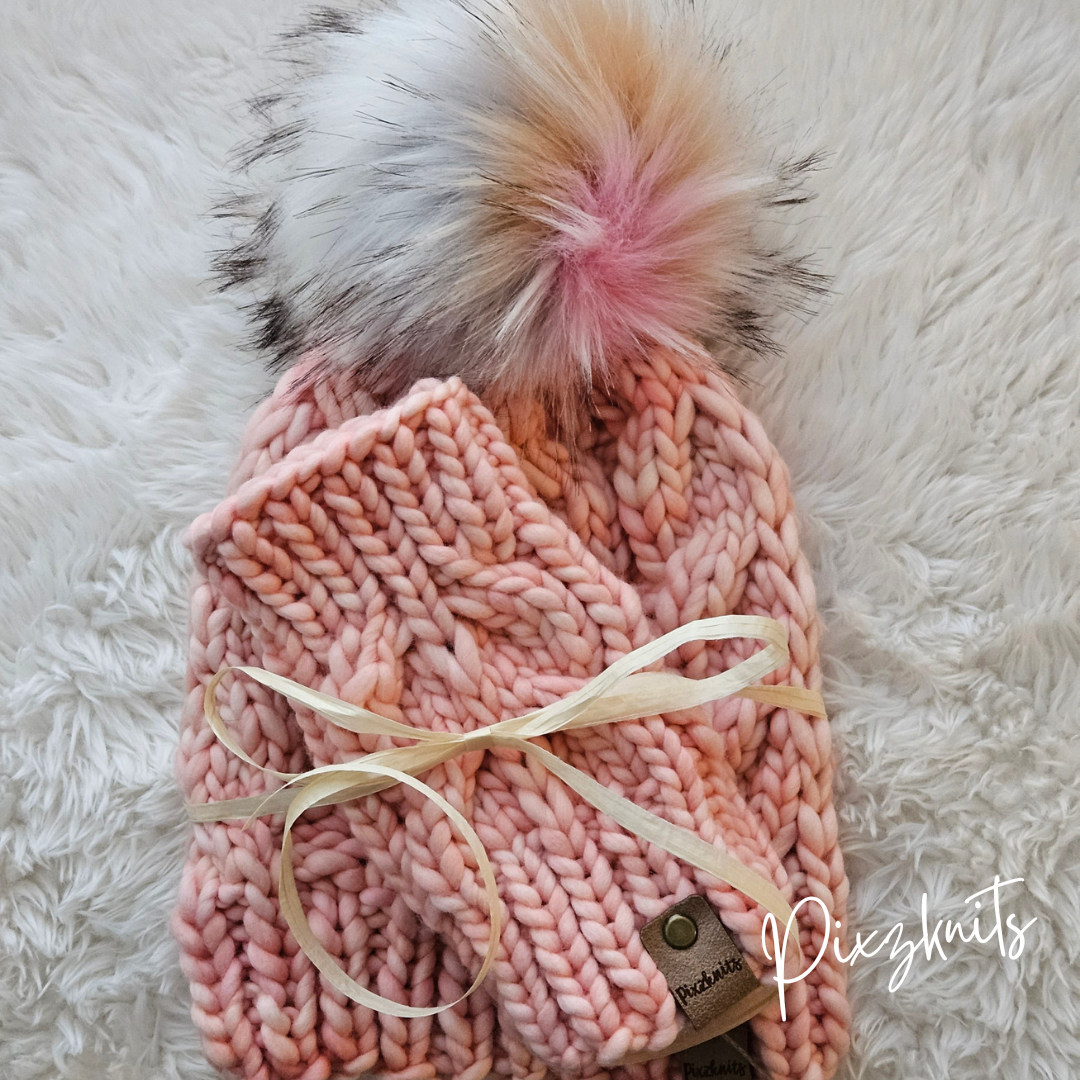 The Wheatley Hat & Fingerless Glove Set