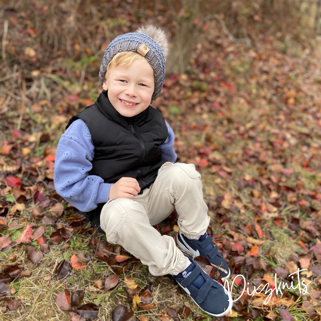 Striped Pixie Beanie Pattern