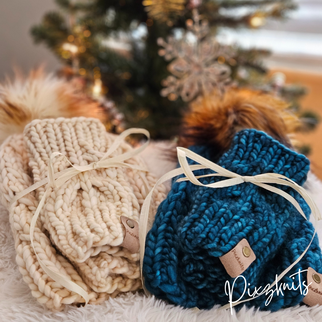 The Wheatley Hat & Fingerless Glove Set