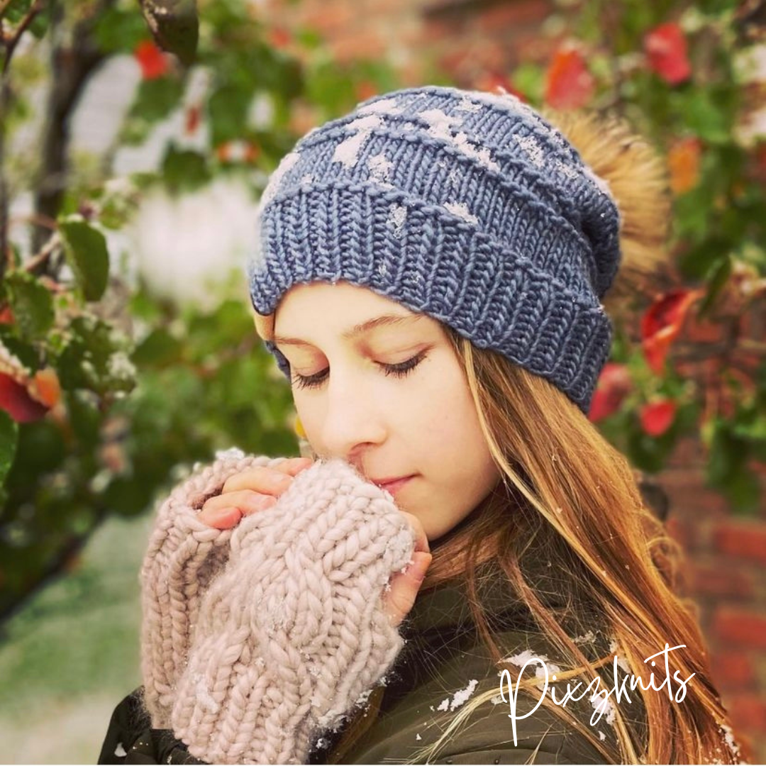 Merino Wool Fingerless Gloves