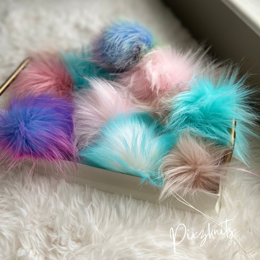 Mini Faux Fur Pom