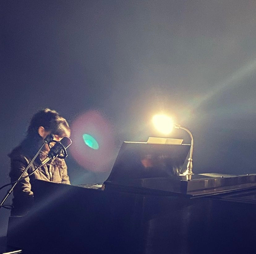 Beautiful Girl at Grand Piano