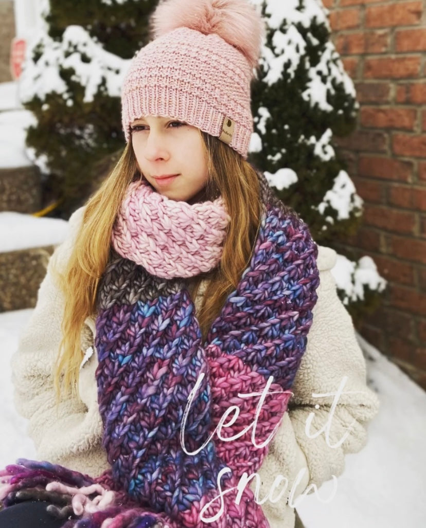 Merino Wool Handknitted Scarf