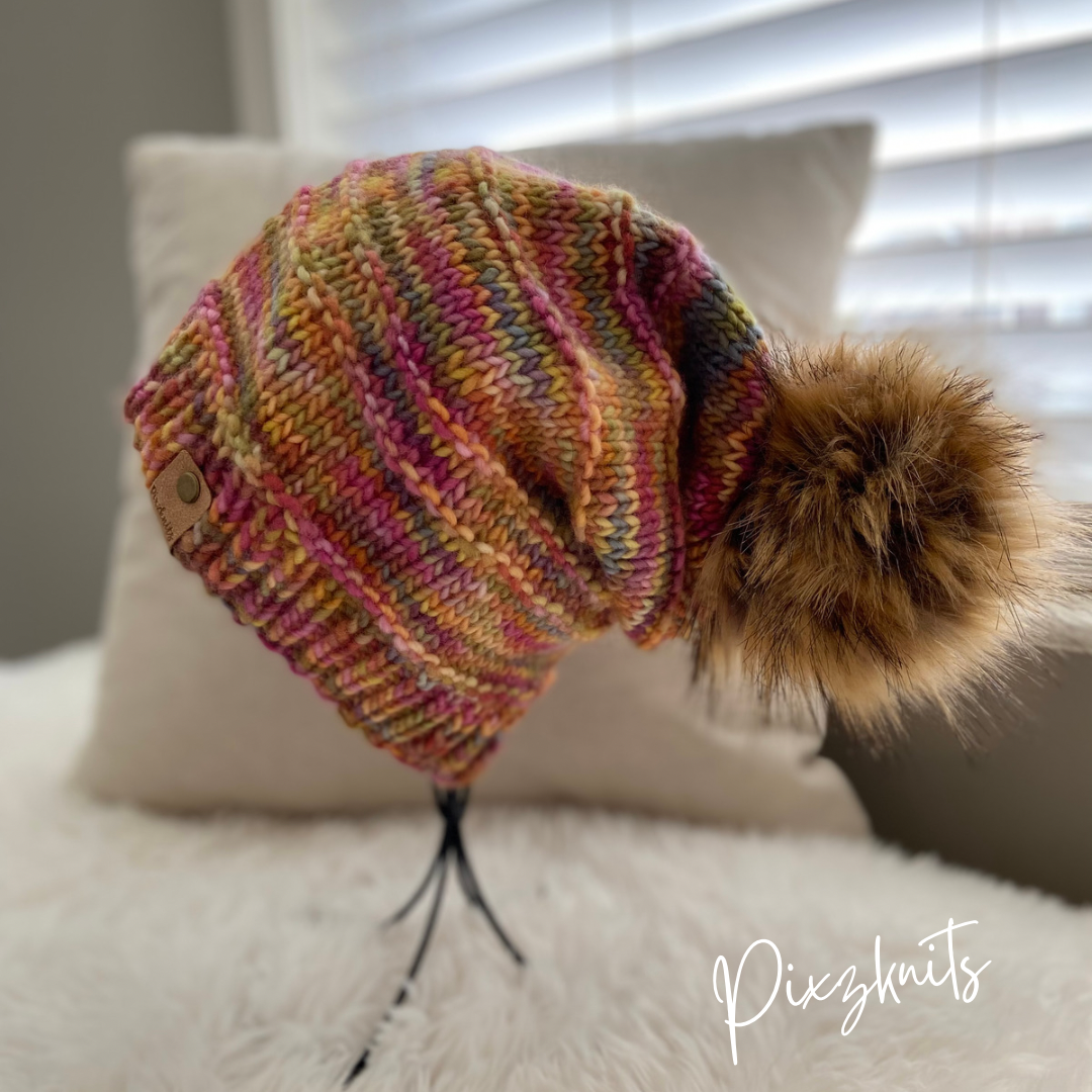 Slouchy Merino Wool Hat