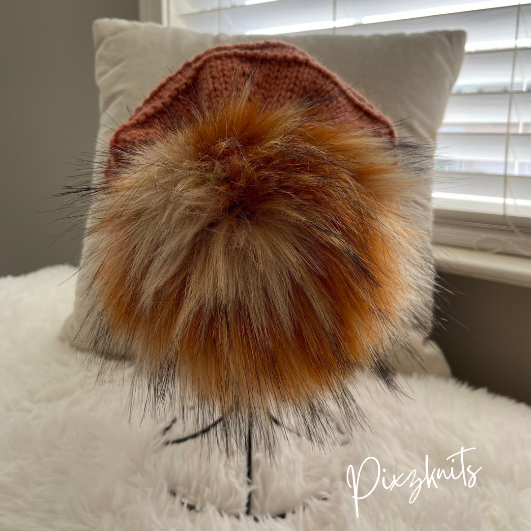 Faux Fur Pom