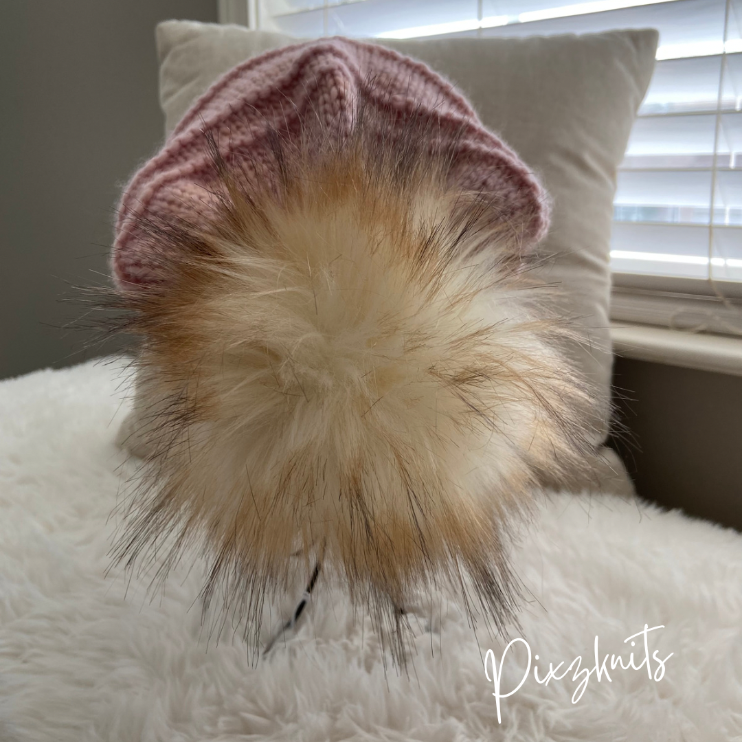 Faux Fur Pom