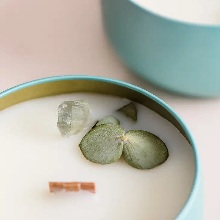 Green Quartz Intention Candle
