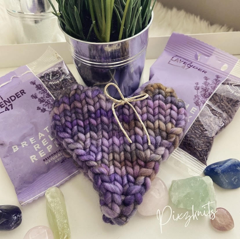 Lavender Heart Sachet