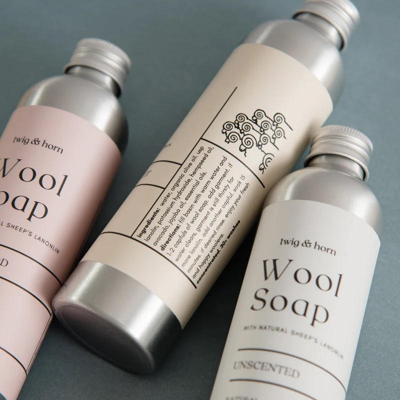 Natural Wool Soap with Essential Oils