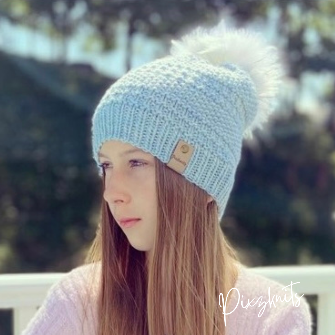 Handknit Merino Wool Hat