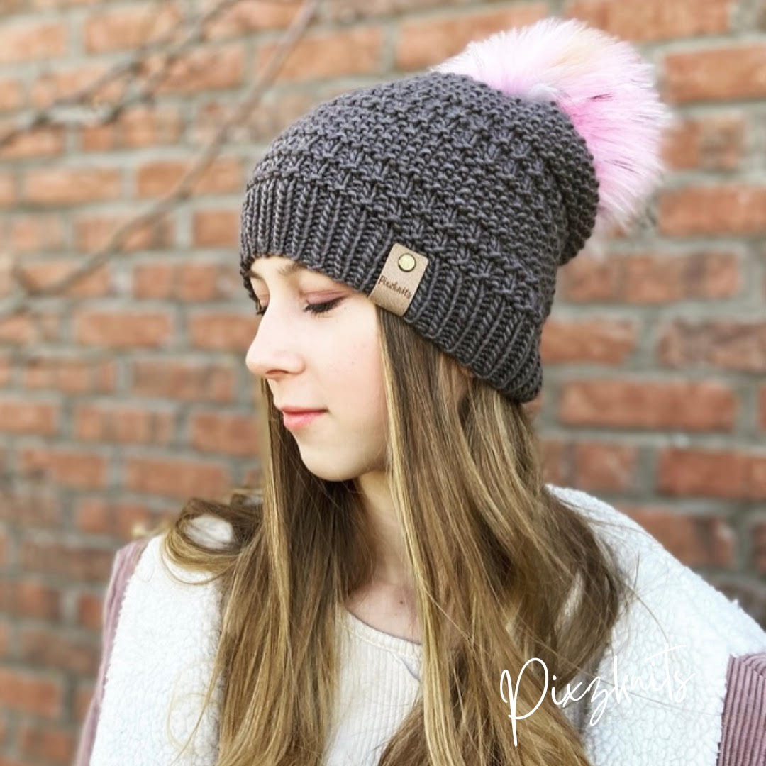 Merino Wool Handknit Hat