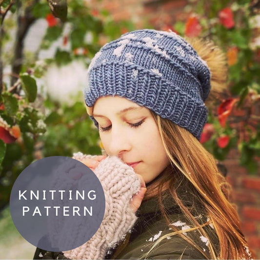 Slouchy Beanie Knitting Pattern