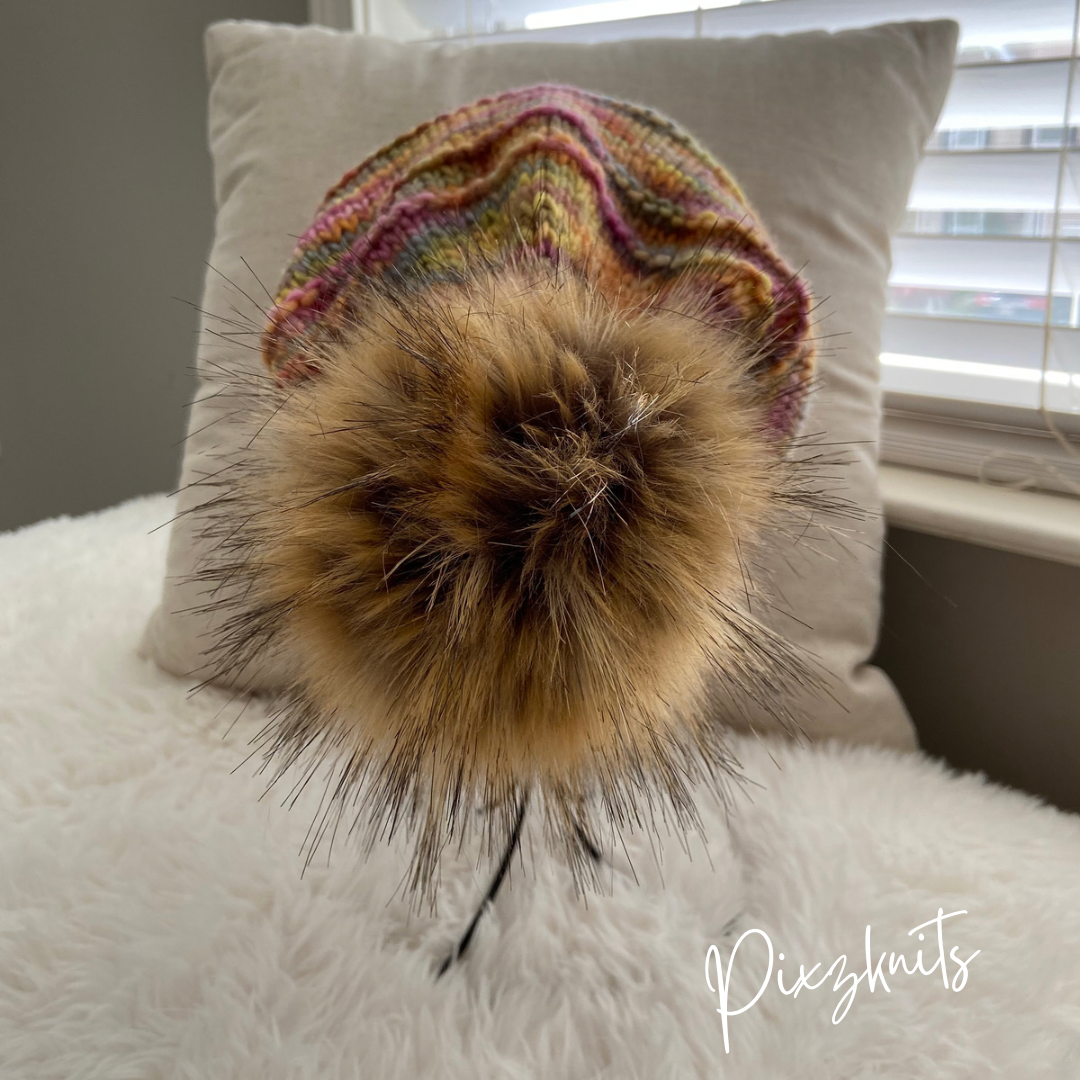 Faux Fur Pom