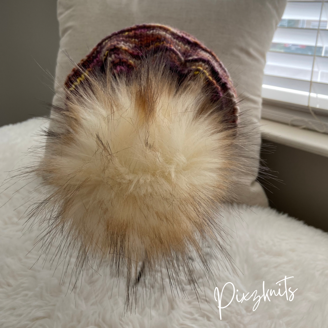 Faux Fur Pom